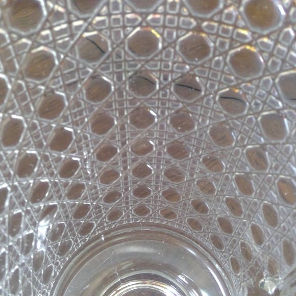 McKee and Brothers Cane Glass Pitcher - Picture 9 of 9